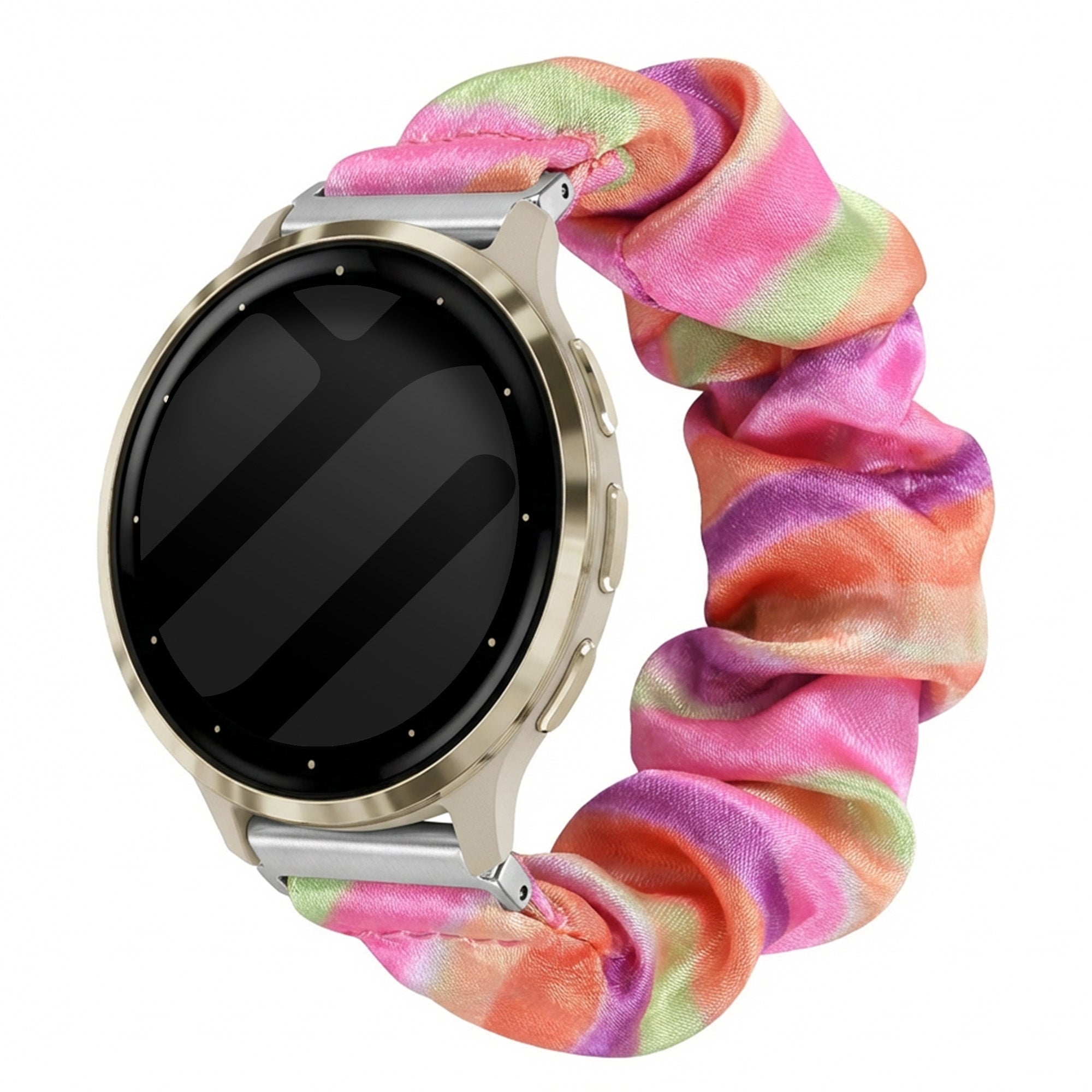 Garmin Venu 3s Scrunchie bandje (kleurrijk)