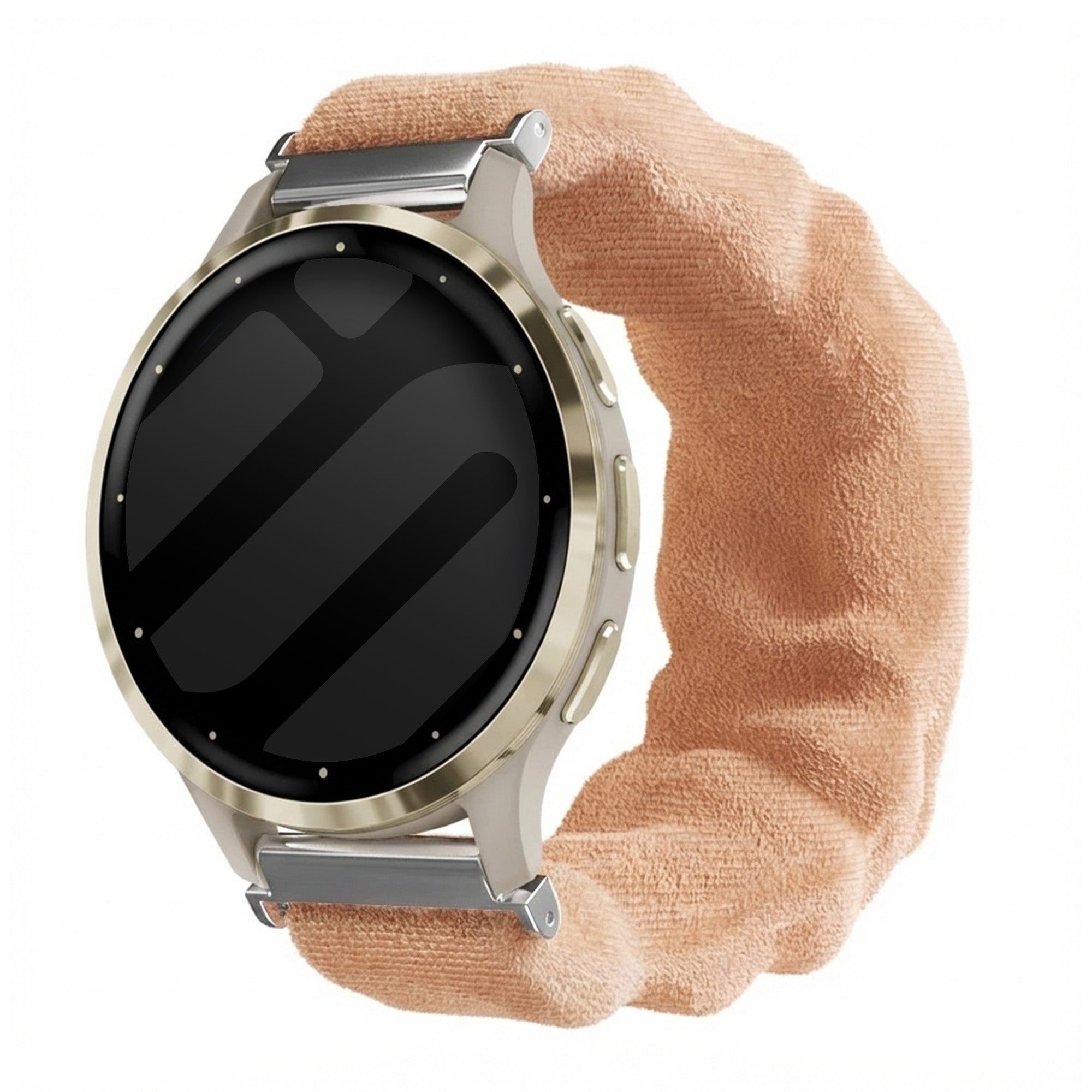 Garmin Venu 3s Scrunchie bandje (beige)