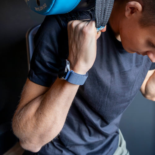 Bandz Gard Pro Health Smartwatch 3 - 41mm Alpine Strap (Grey-Blue)