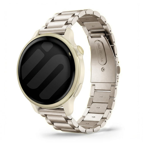 Garmin Vivoactive 6 Steel Strap (Starlight)