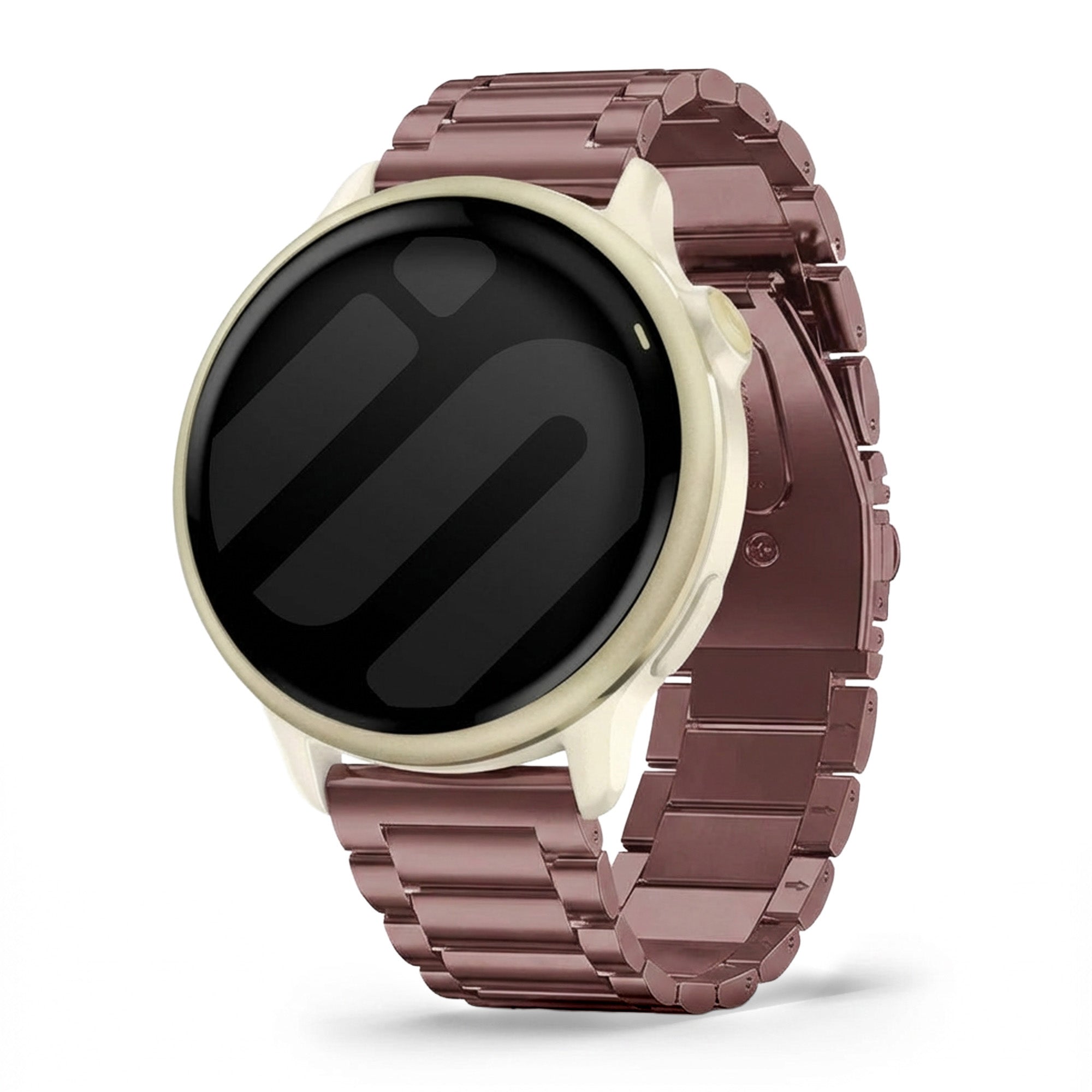 Garmin Vivoactive 6 stalen band (brons-bruin)