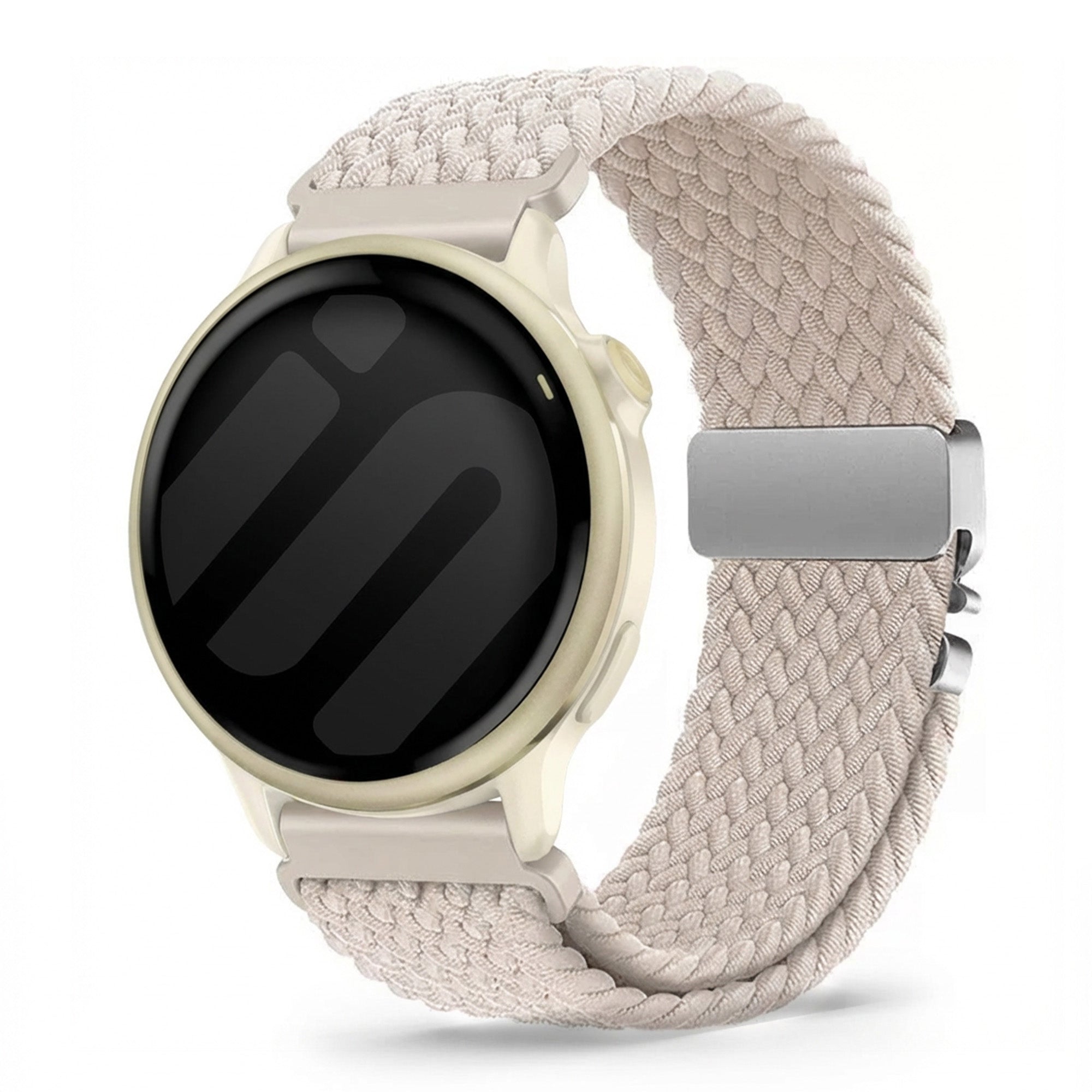 Garmin Vivoactive 6 gevlochten band met P-buckle (sterrenlicht)