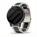 Garmin Vivoactive 5 stalen band (zilver/zwart)