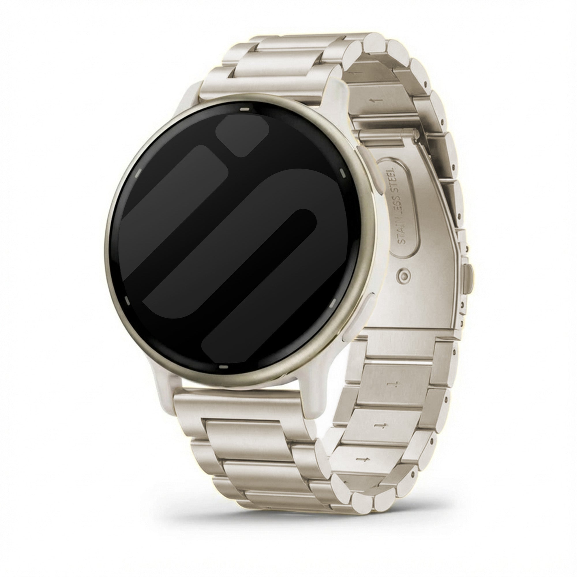 Garmin Vivoactive 5 stalen band (sterrenlicht)