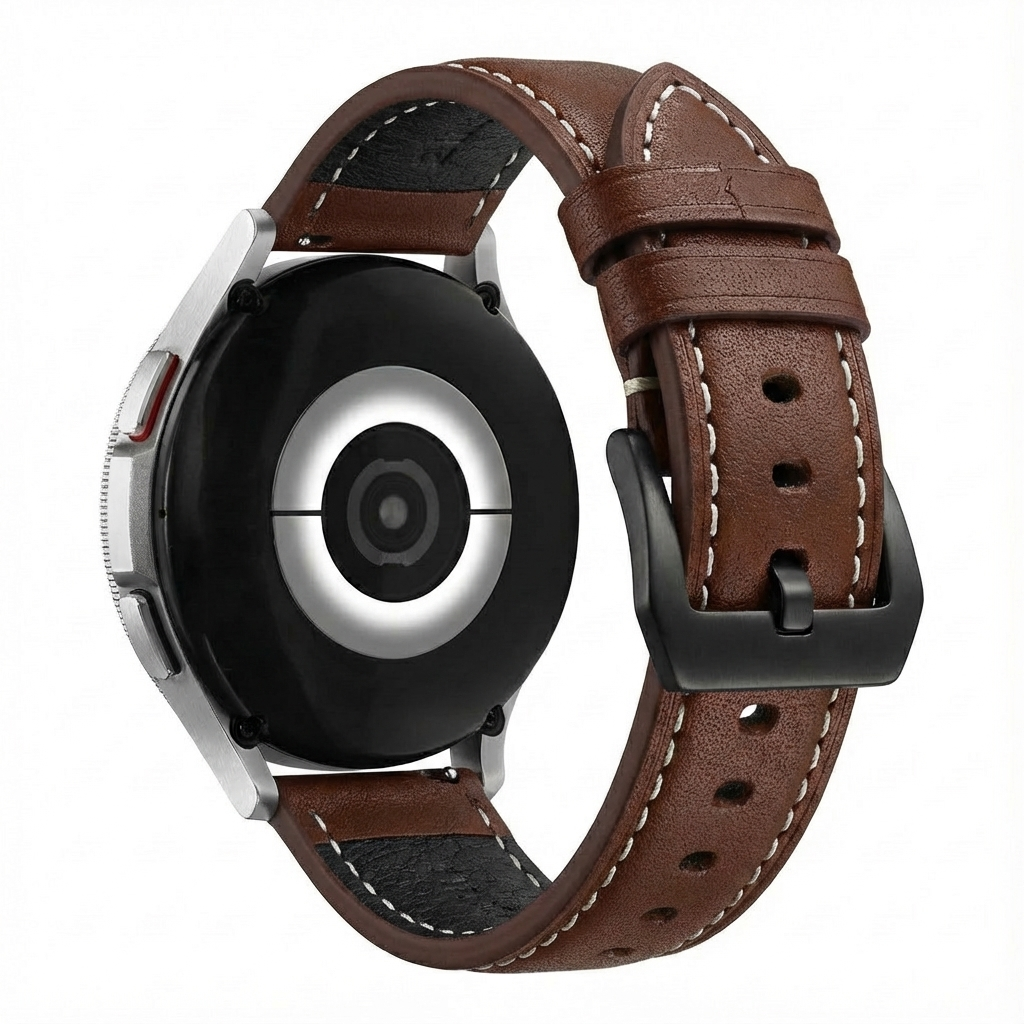 Coros Nomad Leather Strap (Coffee Brown)