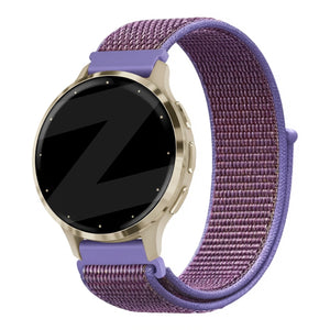 Bandz Garmin Venu 3s nylon loop band (lila)