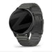Bandz Garmin Vivoactive 6 titanium schakel band (zwart)