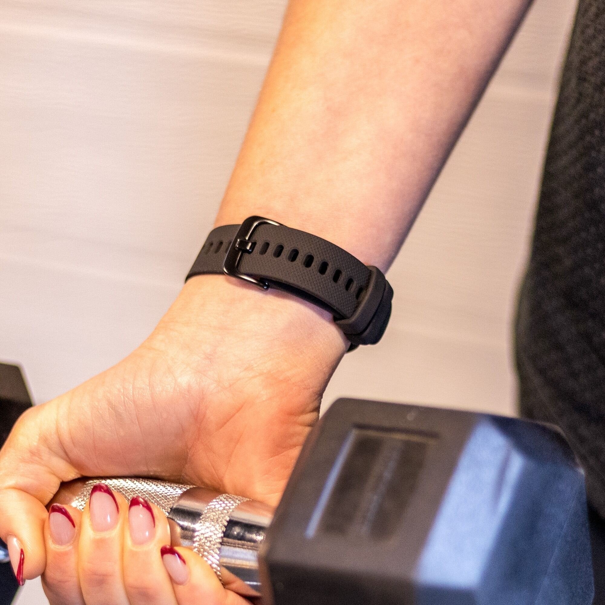 Garmin Vivomove 3s siliconen bandje - 39mm - zwart