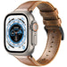 Apple Watch Ultra leren bandje (bruin) 