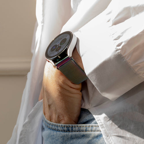 Huawei Watch GT Runner Milanese Strap (Pearlescent)