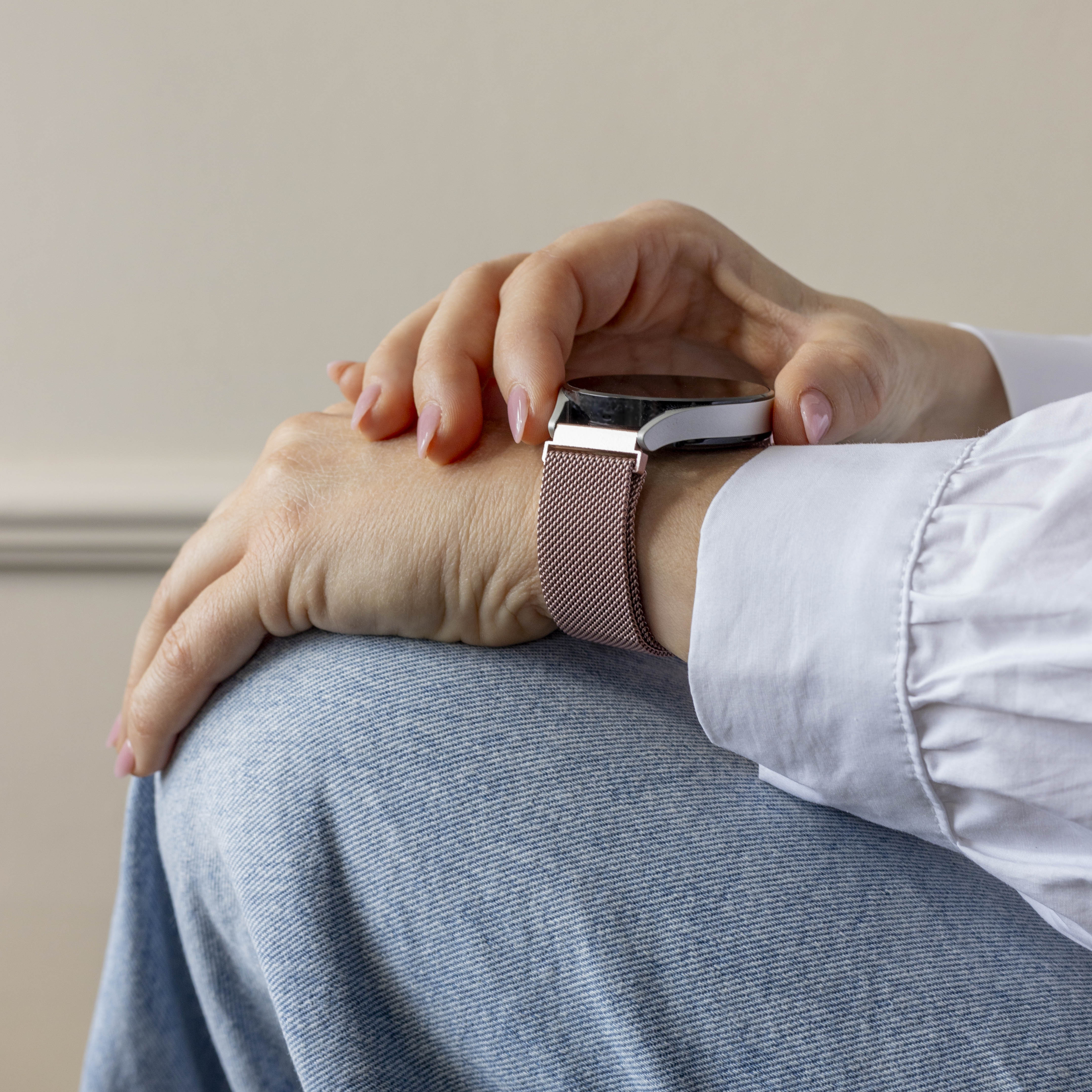 Xiaomi Amazfit GTS Milanese band (roze)