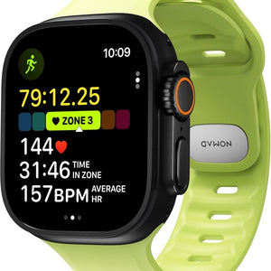 Nomad Apple Watch siliconen Tempo bandje (lime)