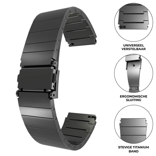 Suunto Run luxe titanium band (grafiet)