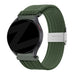 Bandz CMF Watch 3 Pro gevlochten nylon band (olijfgroen)