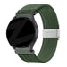 Bandz Samsung Galaxy Watch 7 - 44mm Woven Nylon Strap (Olive Green)