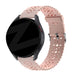 Bandz Amazfit GTS 2 Silicone Strap with Cutouts (Pink)