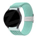 Bandz Garmin Vivomove Style Woven Nylon Strap (Turquoise)