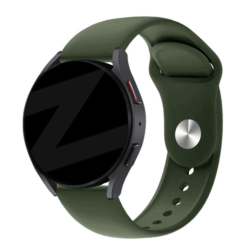 Bandz Suunto Race 2 Sport Strap 'Deluxe' (Olive Green)