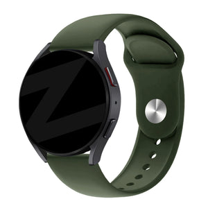 Bandz Oppo Watch X2 sport band 'Deluxe' (olijfgroen)