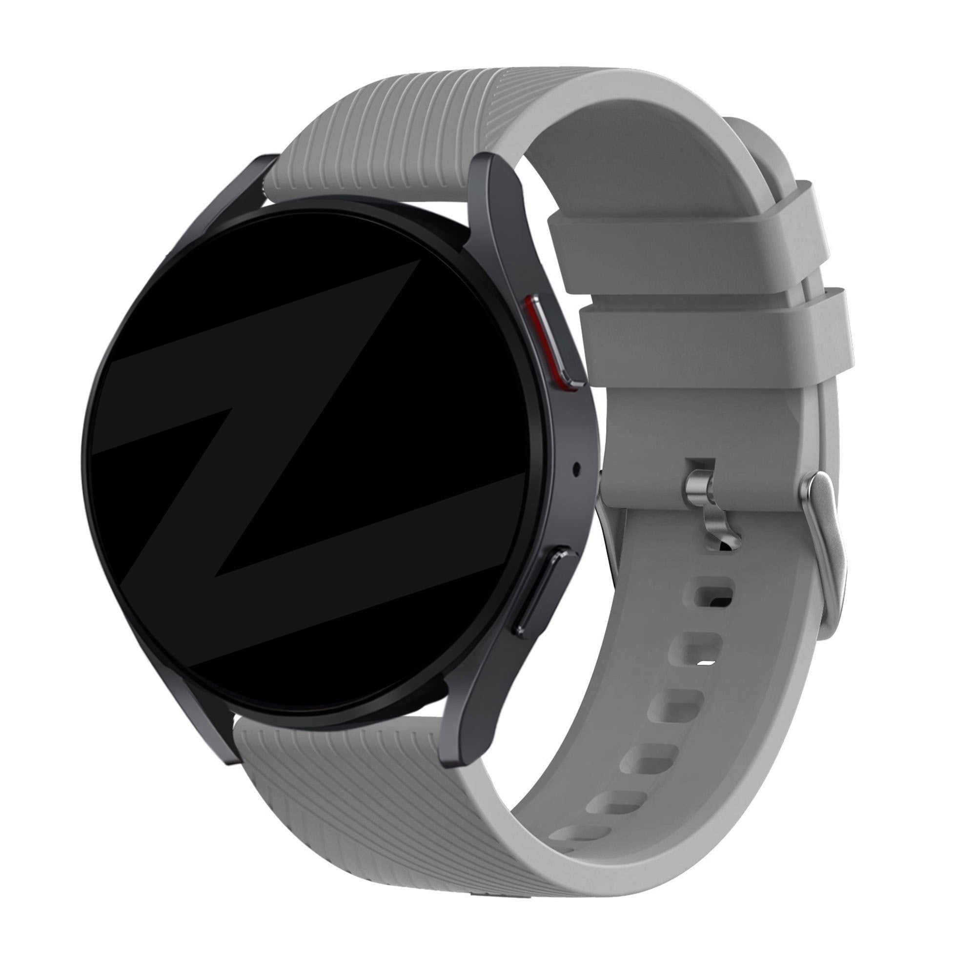 Bandz Oppo Watch X2 Silicone Strap 'Deluxe' (Grey)