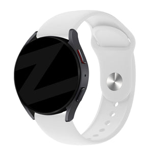 Bandz Amazfit Active 3 Premium sport band 'Deluxe' (wit)