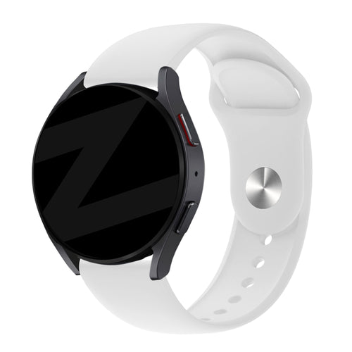 Bandz Amazfit Active 3 Premium sport band 'Deluxe' (wit)