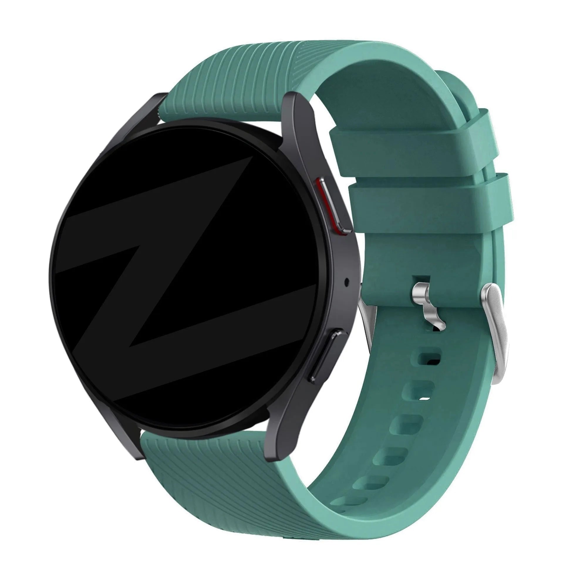 Bandz Suunto Run siliconen band 'Deluxe' (dennengroen)