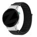 Bandz Garmin Epix Pro (Gen 2) 47mm nylon loop band (zwart)