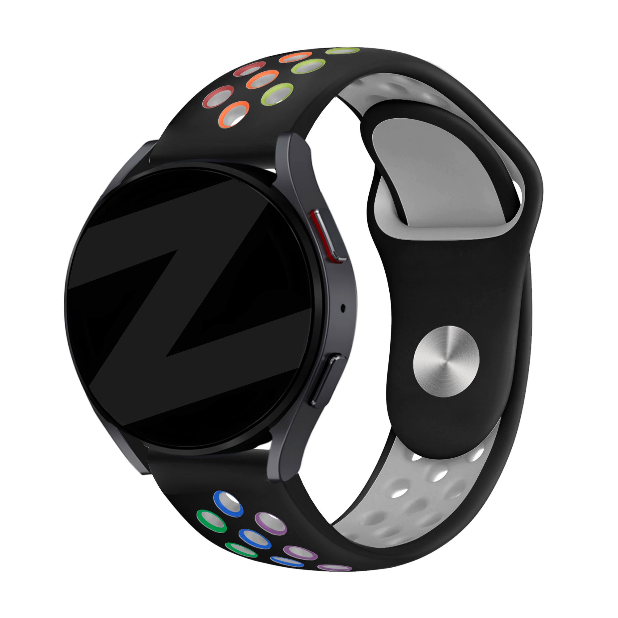 Bandz Amazfit Cheetah 2 Pro sport band 'Deluxe' (zwart kleurrijk)