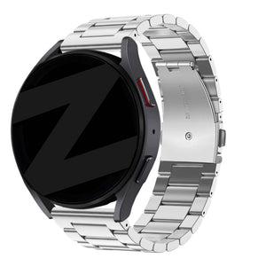 Bandz Amazfit Cheetah 2 Pro stalen band 'Classic' (zilver)