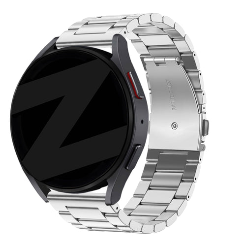 Bandz Amazfit Cheetah 2 Pro stalen band 'Classic' (zilver)