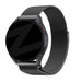 Bandz Amazfit Bip U (Pro) Milanese loop band (zwart)