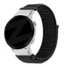 Bandz Garmin Quatix 8 Pro - 47mm nylon loop band (zwart)