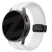 Bandz Samsung Galaxy Watch 5 - 40mm siliconen band met D-Buckle (wit)
