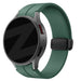 Bandz Samsung Galaxy Watch 7 - 44mm siliconen band met D-Buckle (donkergroen)