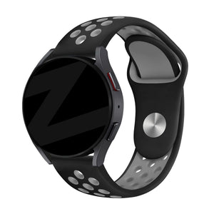 Bandz Suunto Race 2 sport band 'Deluxe' (zwart/grijs)