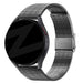 Bandz Huawei Watch Ultimate verstelbare stalen band (zwart)