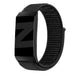 Bandz Fitbit Charge 3 nylon loop band (zwart)