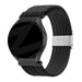 Bandz Suunto 5 Peak gevlochten nylon band (zwart)