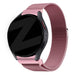 Bandz Samsung Galaxy Watch 7 - 40mm Milanese loop band (roze)