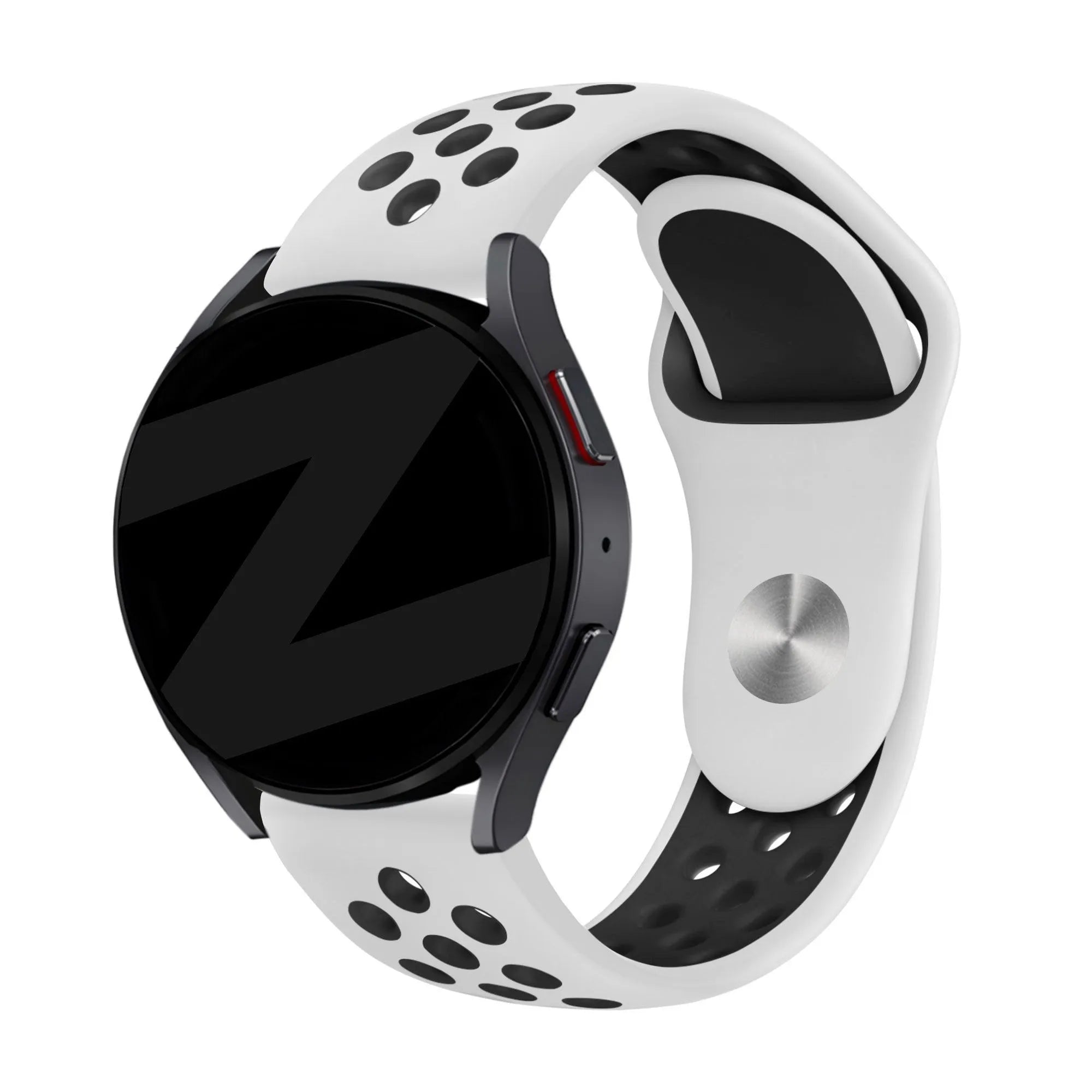 Bandz Coros Apex 2 sport band 'Deluxe' (wit/zwart)