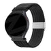 Bandz Suunto 9 Peak gevlochten nylon band (zwart)