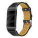 Bandz Fitbit Charge 3 lederen band (zwart)