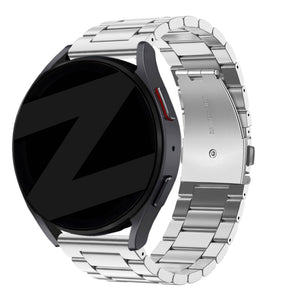 Bandz Garmin Vivomove 3 Steel Strap 'Classic' (Silver)
