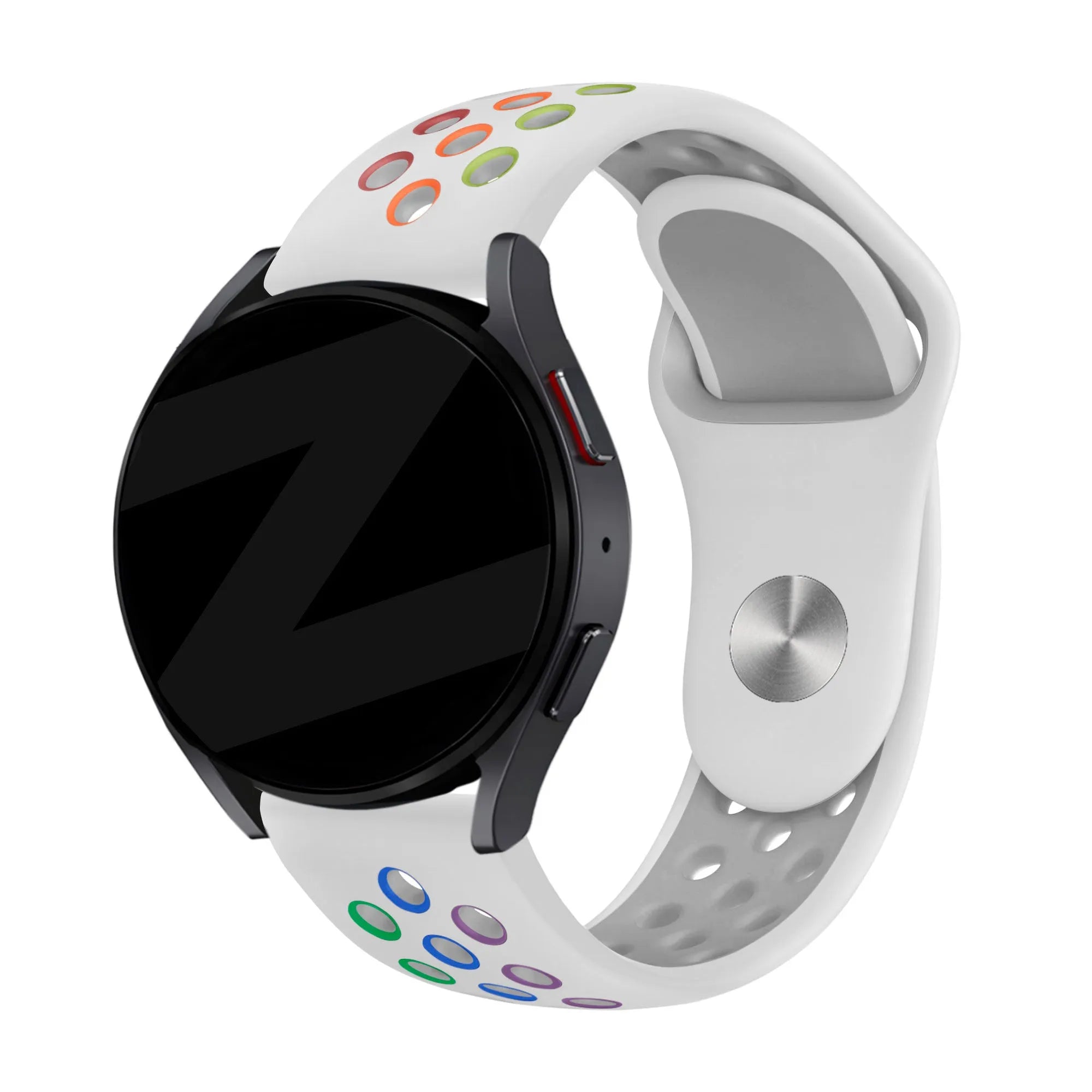 Bandz ICE smart 2.0 square 1.70 sport band 'Deluxe' (wit/rainbow)