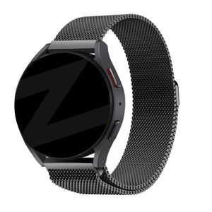 Bandz Amazfit Cheetah (Pro) Milanese loop band (zwart)