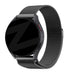 Bandz Garmin Approach S44 Milanese loop band (zwart)