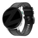 Bandz Garmin Fenix 5s/6s Buckled Silicone Strap (Black)