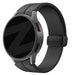 Bandz Samsung Galaxy Watch 4 Classic 42mm Silicone Strap with D-Buckle (Black)