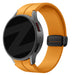 Bandz Samsung Galaxy Watch 6 Classic 43mm Silicone Strap with D-Buckle (Yellow)